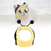 Cat Dog Headgear Cartoon Style Soft Cotton Hat Warm Cap Pet Accessories for Winter