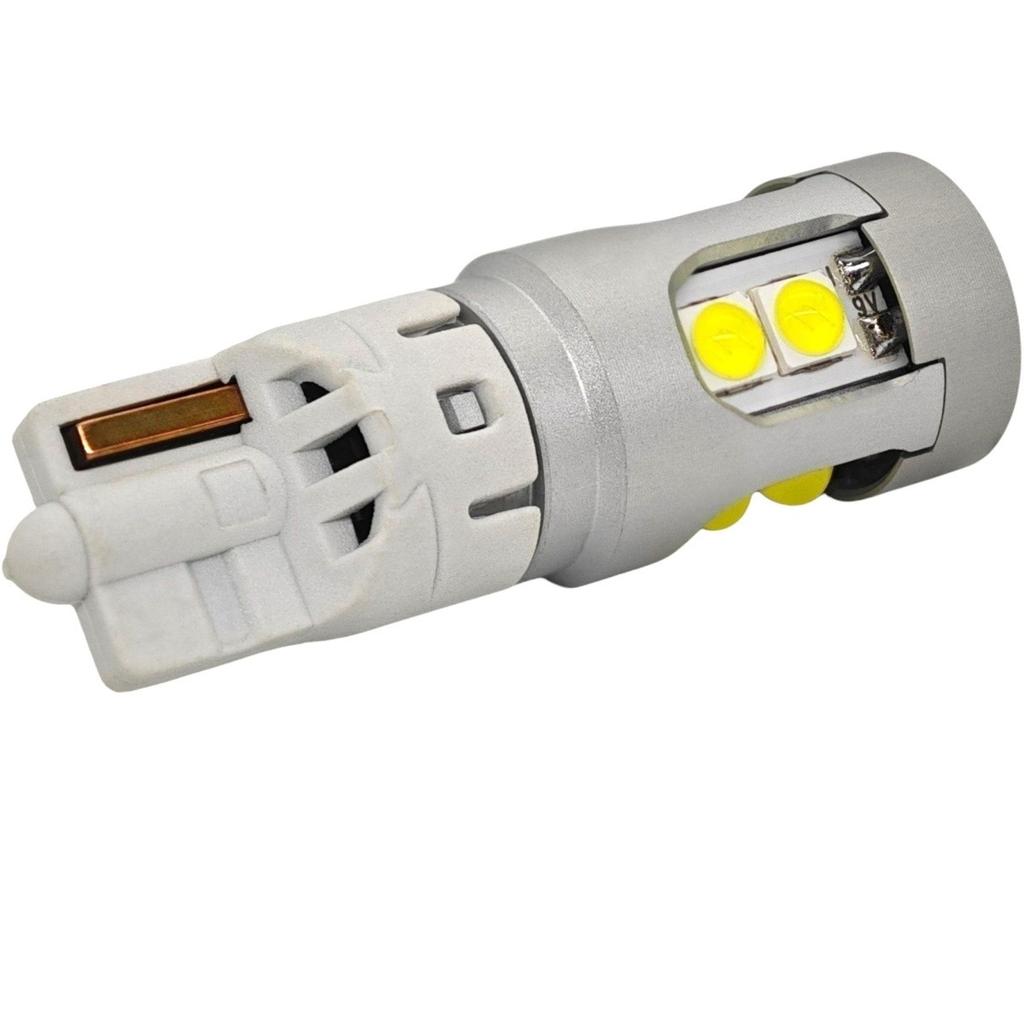 2 szt W5W żarówka LED W10W, T10 10-50V CANBUS 700lm biała mocna Off-Road