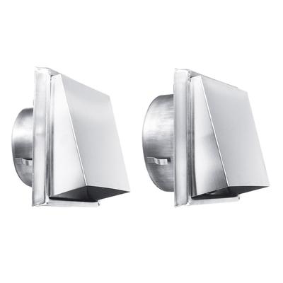 Air Outlet Waterproof Vents Cap 125 150mm 304 Steel