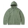 Thisisneverthat Hooded Fleece Half Zip Pullover Green
