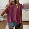 Women's Casual Knit Top Loose Fit Relaxed Versatile Flattering Sweater for Everyday Wear