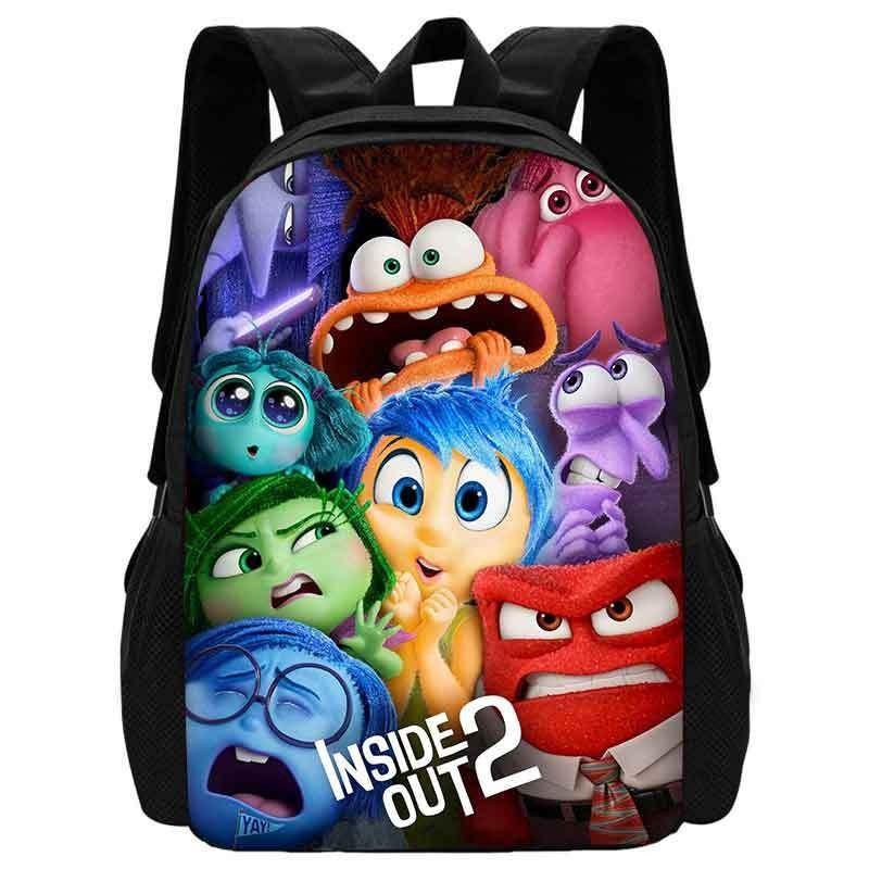 Adorable Cartoon Backpack For Kids Spacious Oxford Cloth School Bag For Grades 1-4