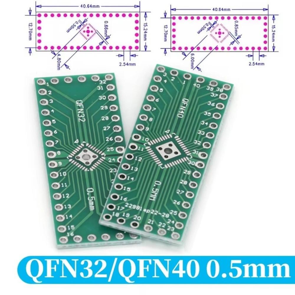 10Pcs Through-Hole Interface Patch Adapter Board Stable Soldering PCB Adapter Board  IC Testing
