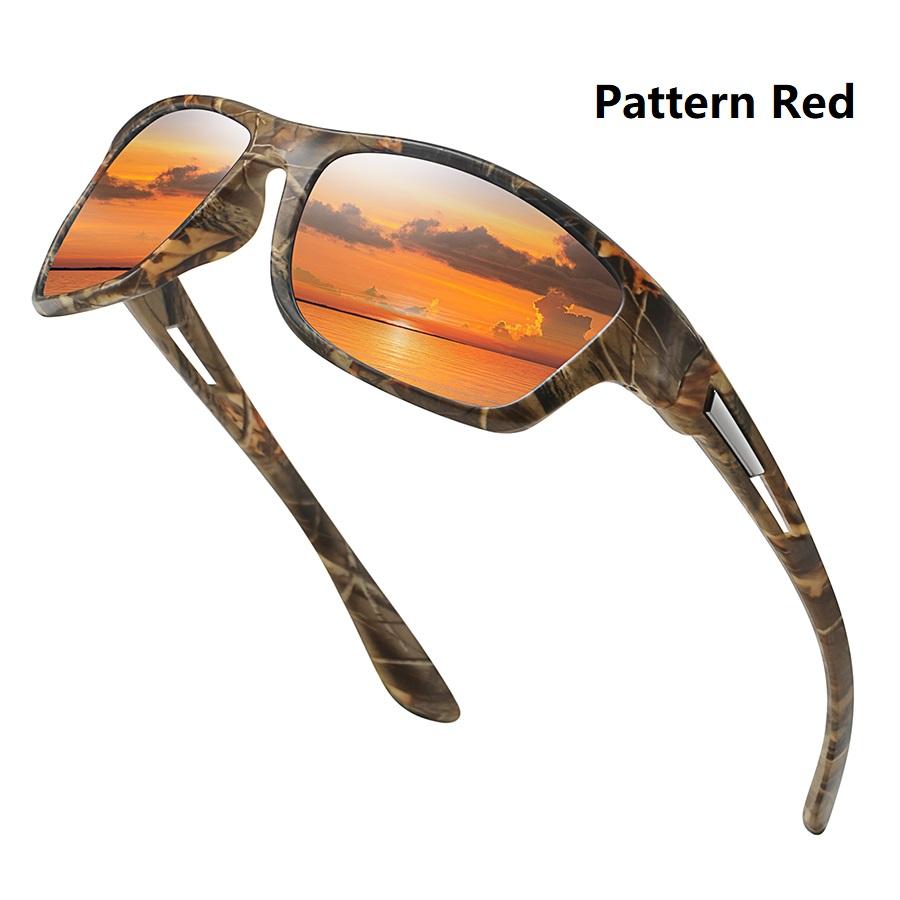 Fashion Vintage Pattern Fishing Cycling Sports Sunglasses Men Women Running Mountaineering Sport Man Sun Glasses UV400 Eyewear