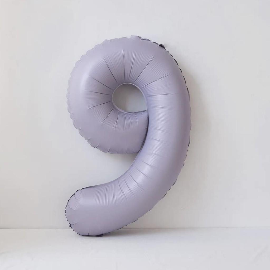 40-Inch Cream Number Balloon for Kids' First Birthday Party Decoration