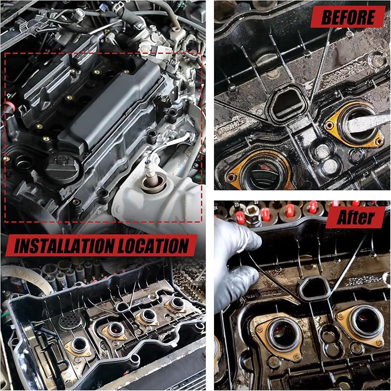 Rubber Car Engine Valve Cover Gasket Kit 12030-5A2-A01 Fit for Honda Accord 2013-2017