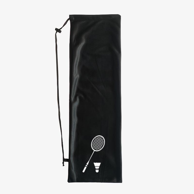 Portable Badminton Racket Flannel Cover with Thickened Shoulder Strap for Men & Women - Special Protective Storage Bag