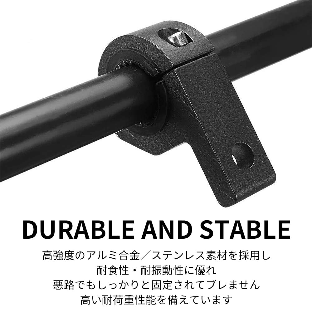 Motorradstoßstange, Kompatibel mit Nebelscheinwerfern, Arbeitsscheinwerfern, Frontscheinwerfern, Zusatzscheinwerfern, Ständer, Halterung