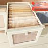 Oxford Cloth Wardrobe Organizer: Dustproof Storage Box with Lid & Clear Window for Bedroom Clothes