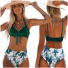 Two-piece Swimsuit Slimming Bikini Set Top and Bottom Boho XL Two-piece Swimsuit Slimming Bikini Set Top and Bottom Boho XXL