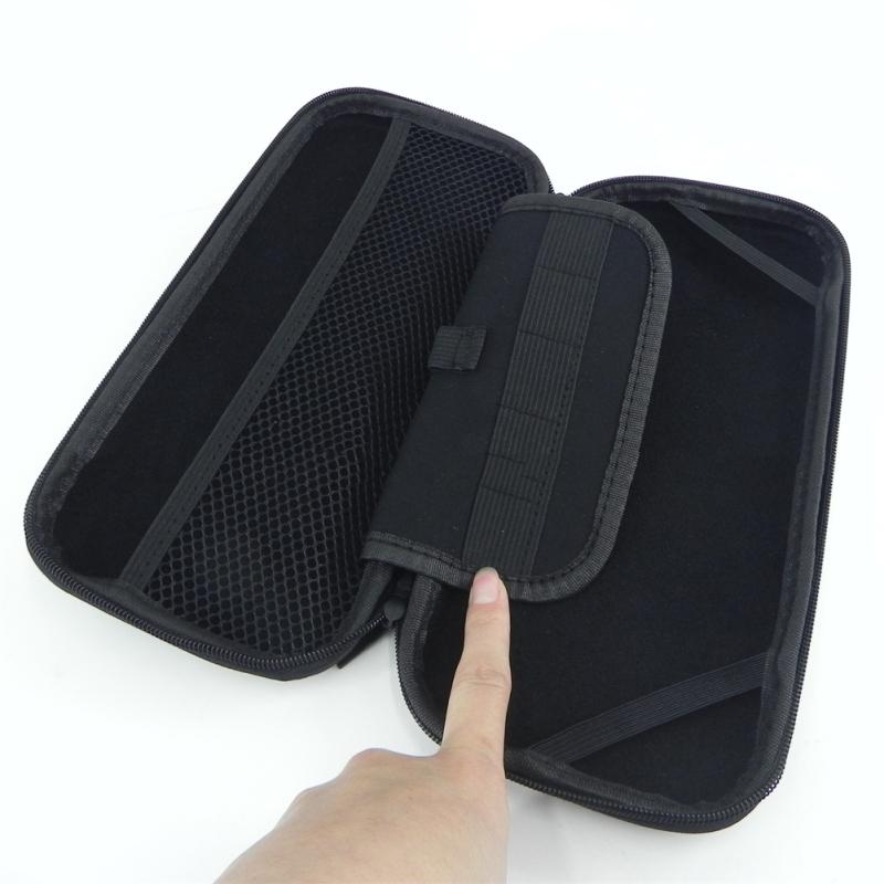 Portable Storage Bag Pouch Lightweight Waterproof Case Built-in 5 Game Card Slots Game Accessories