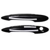 Dla BMW Mini R60 Countryman 4 szt. Osłony Klamek Zewnętrznych Drzwi Listwy Ochronne Błyszczące Czarne 51219800937 51219800938 Akcesoria