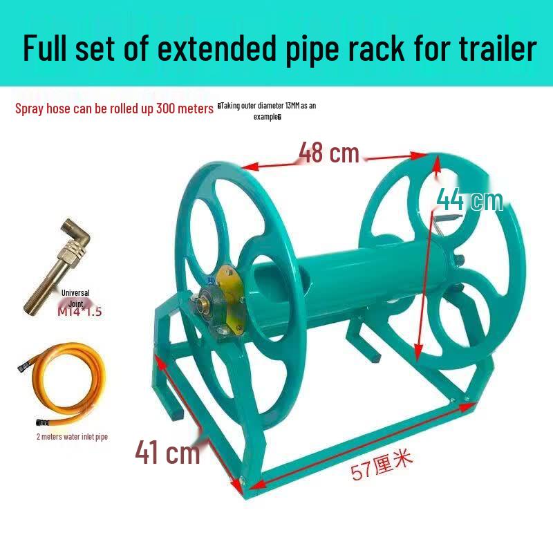 Agricultural Sprayer Hose Reel Organizer