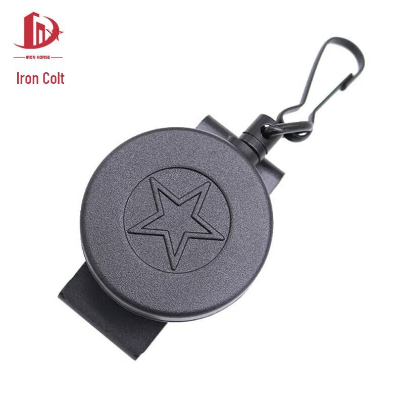 Tieju Ret retractable Stainless Steel Gun Lanyard