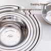 ZISIZ 304 Stainless Steel Anti-overflow Soup Basin