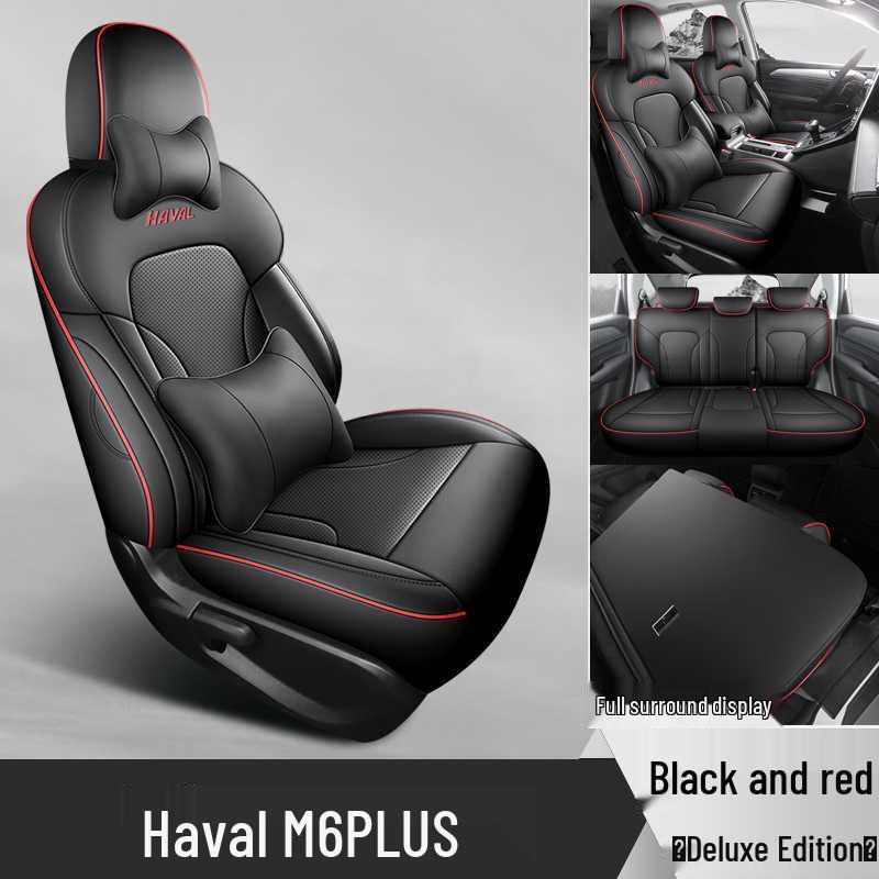 Haval M6 PLUS Smart Leather Seat Covers, Full Coverage, All-Season Cushions.