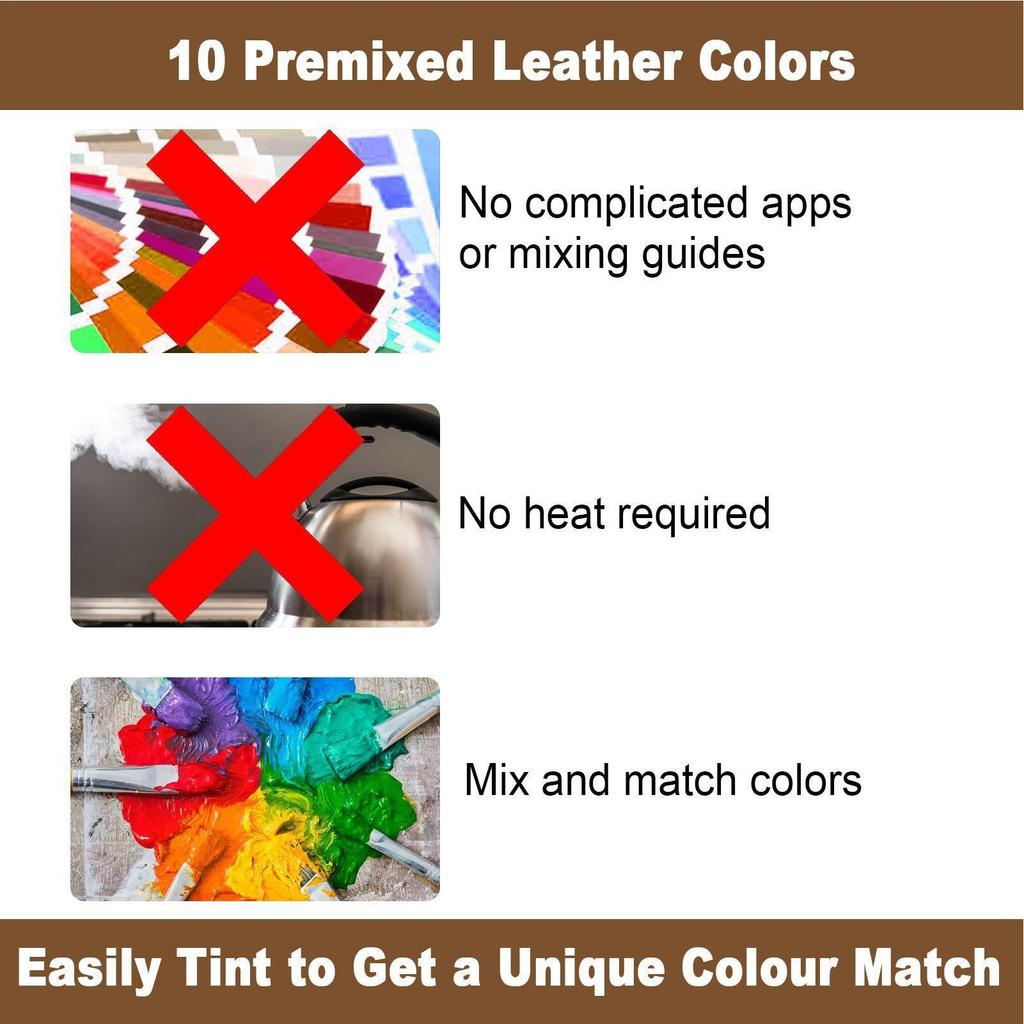 20ml Leather Scratch Repair Leather Scratch Repair Waterproof Car Leather Seat Repair Leather Filler For Damaged Leather