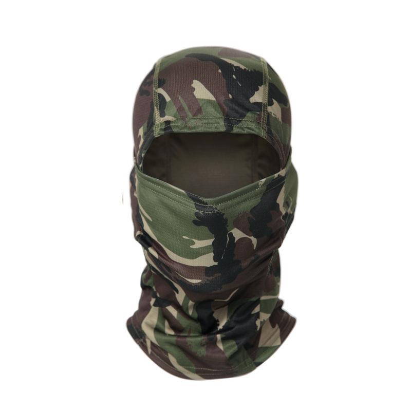 Camouflage Outdoor Sports Balaclava: Dustproof, Sun Protection Cycling Mask