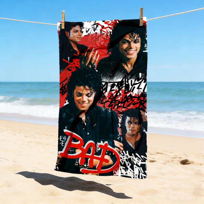 Moonwalk Performance Stylish Digital Printing Beach Towel Quickdrying Absorbent Blanket For Beach Pool Gym Travel