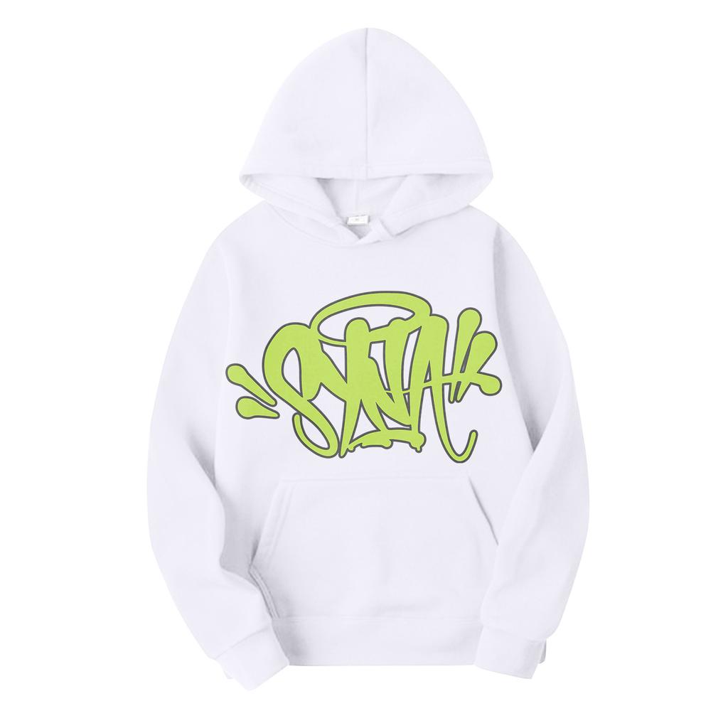 Women's Hooded Long Sleeve Long Pants Letter Printed Sports Sweatshirt Set
