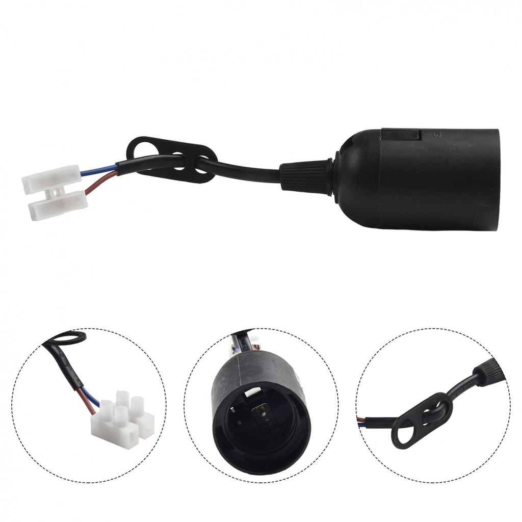 E27 Lamp holder Construction socket Lamp holder Construction site socket