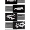 1/ 32 Scale Honda TYPE-R  Alloy Car Model Diecasts Toy with Sound and Light Vehicles Decoration Toys for Kids Gift