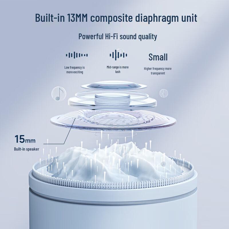 Lenovo True Wireless Semi-in-ear Bluetooth Earbuds