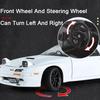 1:24 Initial D RX7-FC MX-5 Alloy Cars Models Toys Diecasts Miniature Supercar Sound Light Vehicles Toy for Children Gifts