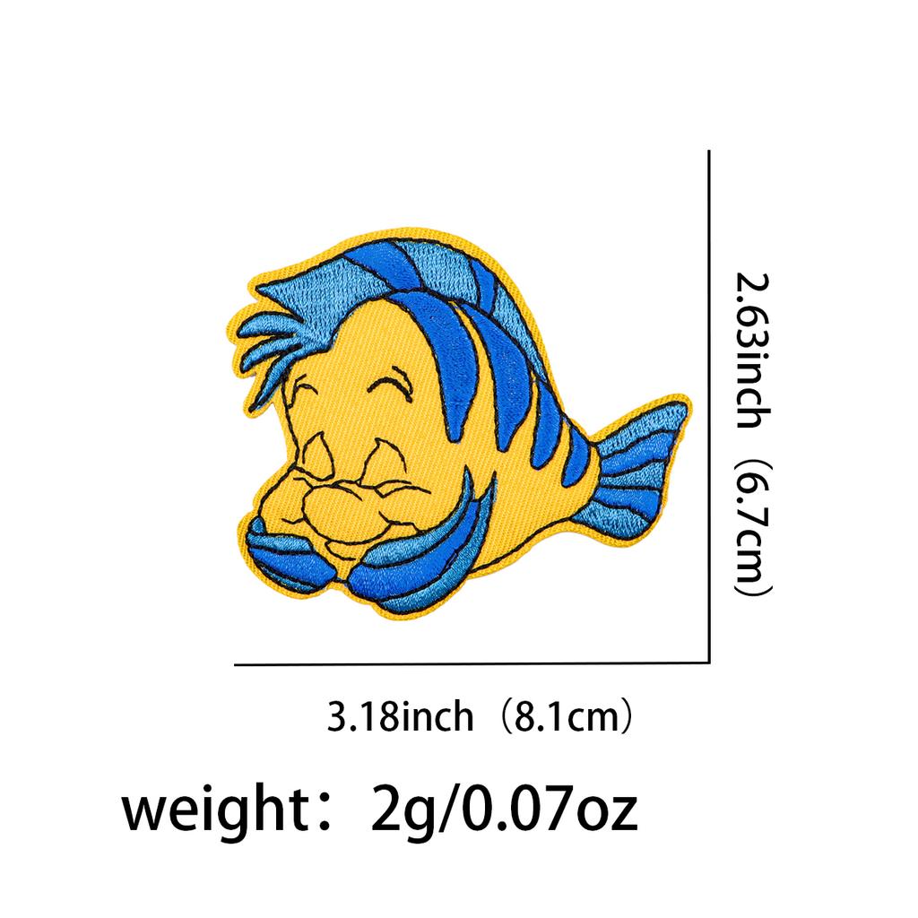 Cute Stitch Patches On Clothes Cartoon Black Cat Embroidered Patches Dogs Badges Iron On Patch DIY Clothing Accessories