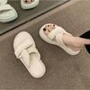 Slippers women's summer outer wear 2025 new women's shoes versatile thick-soled women's casual explosion one-word cool slippers