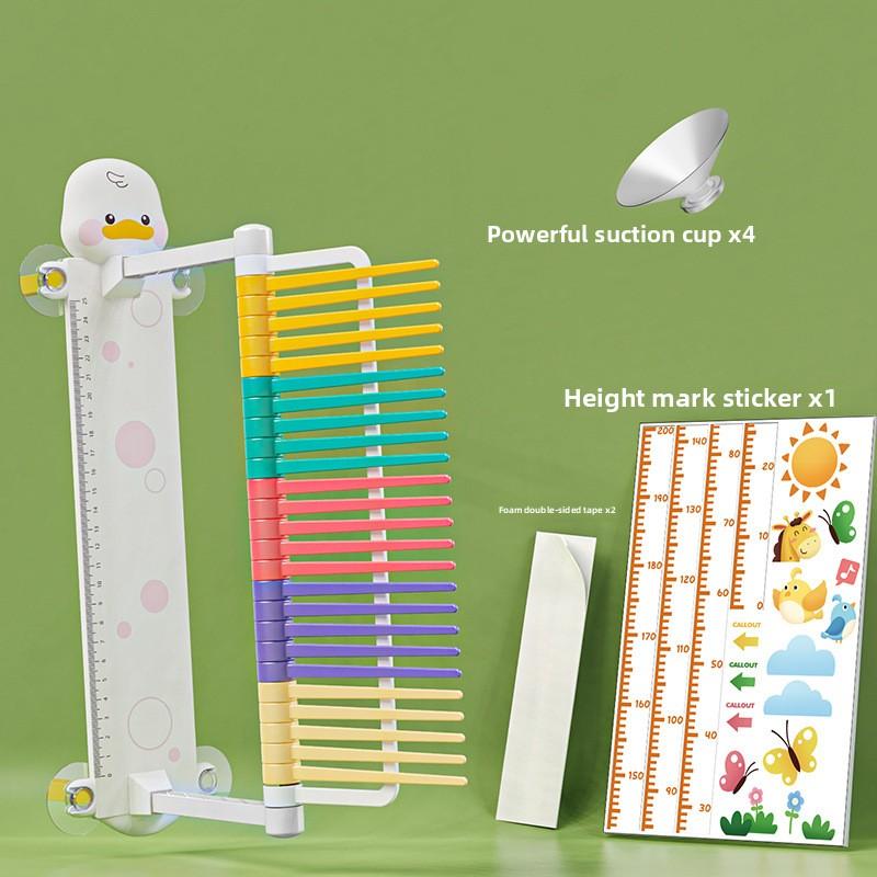 Child Portable Vertical Jump Trainer High Jump Test Stick Pole Adjustable Measuring Tool for Fitness Touching Patting Set