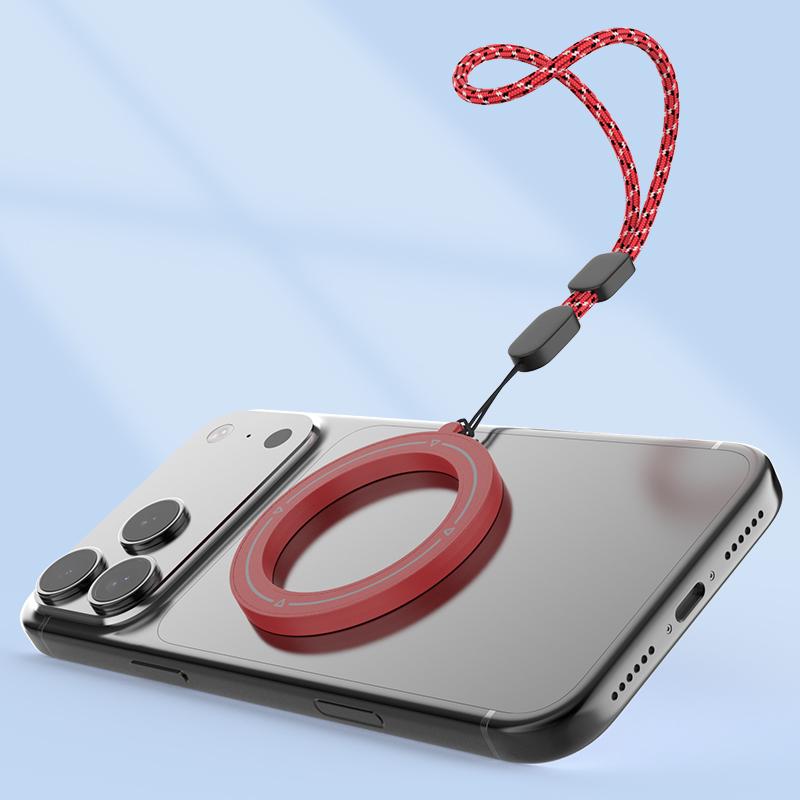 

Регулируемый Магнитный Ремешок-Шнурок для iPhone 17/16/15 Samsung Xiaomi - Совместимый с Magsafe Телефонный Браслет Магнитный Брелок Аксессуар Other