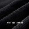 SEPTWOLVES Men's Thin Cashmere Round Neck Pullover Sweater
