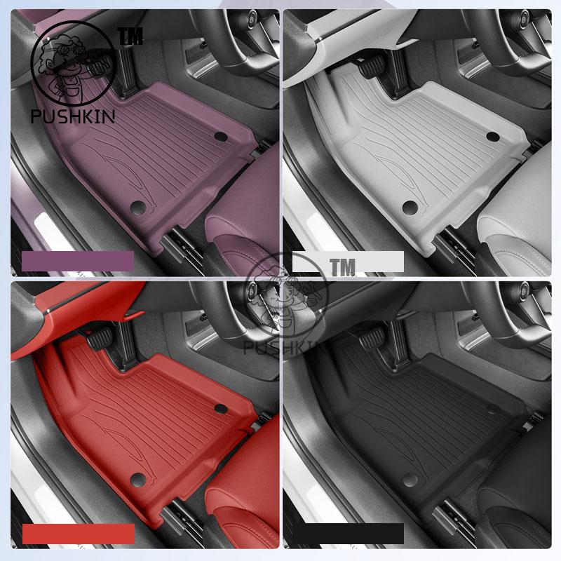 For Xiaomi SU7 2024 2025 2026 TPE Floor Mats Dirt-resistant Foot Carpet Floor Cover Auto Interior Accessories