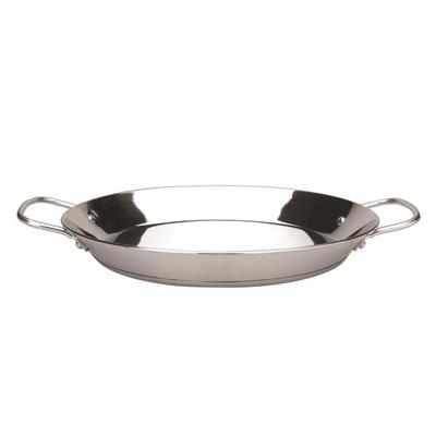 IBILI - Premier Paella Pan, 28 Cm, Stainless Steel, 2 Portions, Induction Compatible