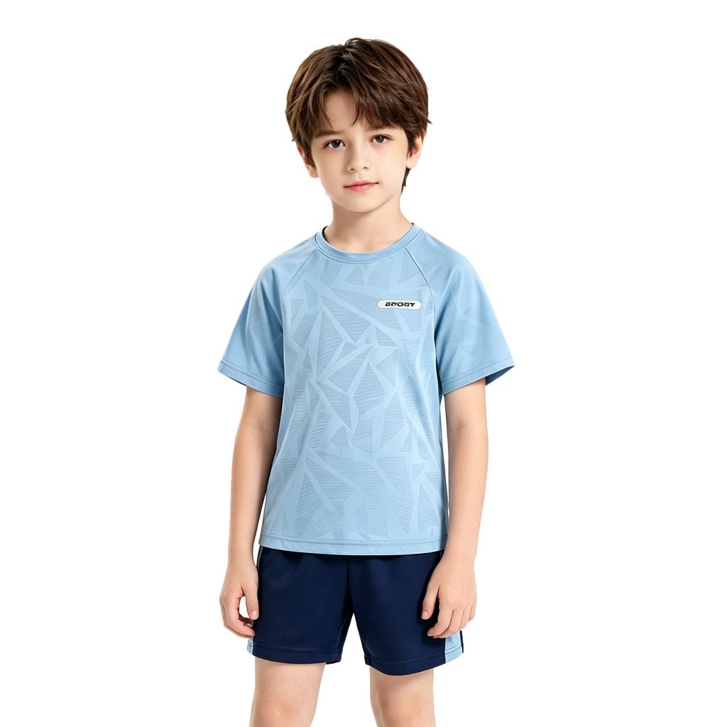 Boys' Quick Dry Sportswear Set for Running and Sports Activities