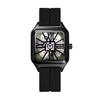 Roman Scale Square Waterproof Quartz Watch - Unisex Large Dial