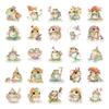 10/30/50PCS Cute Cartoon Colorful Fat Frog Stickers Decals DIY Motorcycle Suitcase Helmet Waterproof Funny Graffiti Sticker Pack