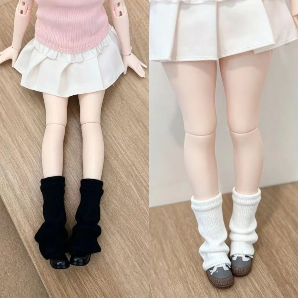 1Pair Knee High BJD Thigh Socks Doll Leg Warmers for OB22 OB24 Azone Blythe Doll For BJD Dolls