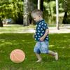 Geräuschloser Basketball Hoher Rückprall Geräuscharm Indoor Kinder Dribbling Training Unbeschichteter Schaumstoff hoher Dichte Kleinkinder Übung Sport Hüpfball