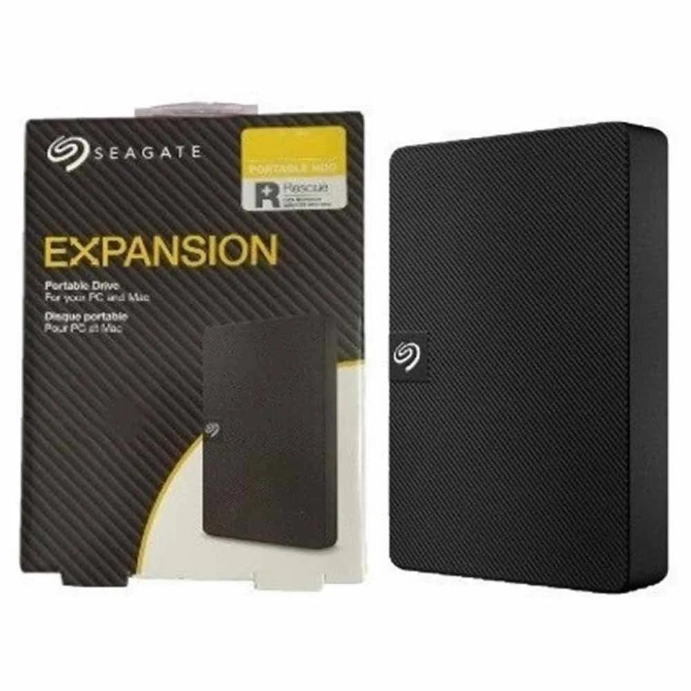 Seagate STKM1000400 External Hard Drive 1TB USB 3.0 Black