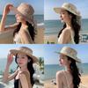 Summer Straw Hat For Women With Wide Brim Sunshade And Adjustable Fit For Beach Vacation