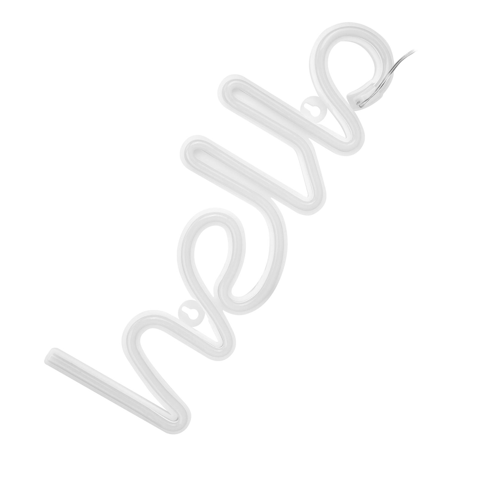 

LED Letters Neon Light Sign Art Decorative Lights Wall Decor for Children Baby Room Wedding Party