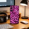 Cool pink leopard print for girls Phone Case For Samsung S25,S24,S21,S22,S23,S30,Ultra,S20,Plus,Fe,Lite,Note,10,Black Cover