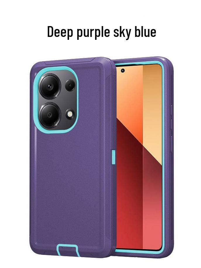 Redmi Note 13 Pro & POCO M6 Pro Anti-Drop Full-Coverage Protective Phone Case