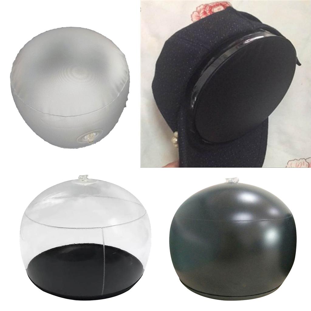 Adjustable Inflatable Hat Holder Hat Presentation Stand Tabletop Dome Hat Rack Portable Inflatable Hat Hanger Holder