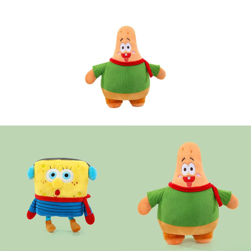 Spongebob Squarepants Plush Toy Pillow With Pp Cotton Filling For Kids And Collectors
