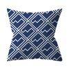 Navy Blue Mandala Nordic Geometric Pillowcase 45x45 Cushion Cover Decorative Pillow Sofa Cushion Home Decor Polyester