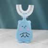 1 Peça Escova de dentes infantil em forma de U para bebês de 2 a 12 anos, escova de dentes infantil manual de silicone, desenho animado criativo