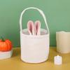 2026 Easter Egg Basket Light Up Plastic Handheld Candy Gift Bucket Bag for Kids Party Hunt Holiday Decorations Accessories